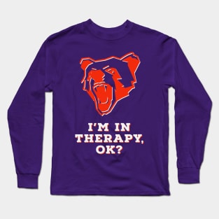 Therapy Bear Long Sleeve T-Shirt